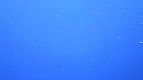 Abstract blue water with bubbles Stock Footage 71297440