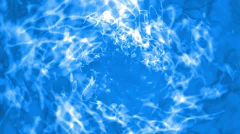 Abstract blue water Vidéo 12547002