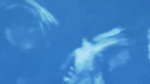 Abstract blue water Stock Footage 108223358