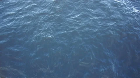 Abstract blue water ripple Stock Footage 63529755