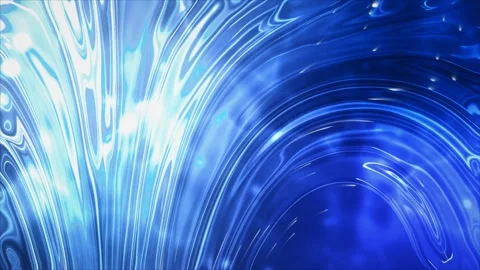 Abstract blue water stream background. Slow motion of rotating water. Stock Footage 285135840