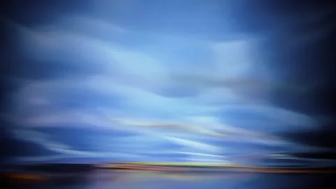 Abstract blue water surface with shifting colors. Stock Footage 336812698