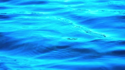 Abstract Blue Water Surface Texture, Ripples and Reflections 스톡 동영상 310818304
