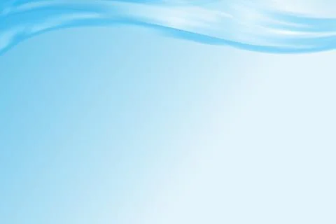 Abstract, Blue Wave Aurface Background for your design Stock Illustration