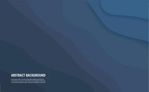 Abstract blue wave background and space for write Stock Illustration