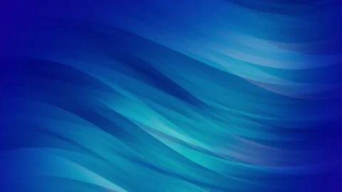 Abstract blue wave background with dynamic flowing lines 動画素材 313833002