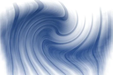 Abstract Blue Wave Background | Flowing Navy &amp; White Motion Texture Stock Illustration