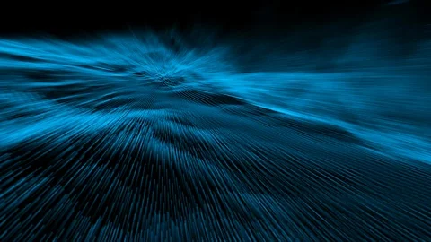 Abstract blue wave background. | Stock Video | Pond5