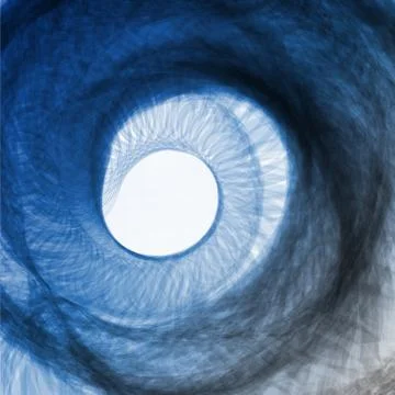 Abstract blue, wave background Stock Illustration