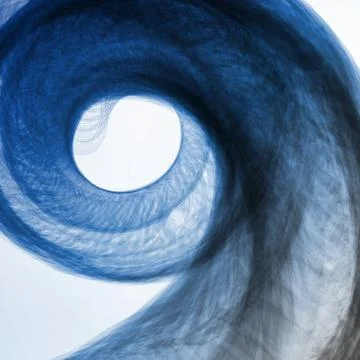 Abstract blue, wave background Illustrazione stock