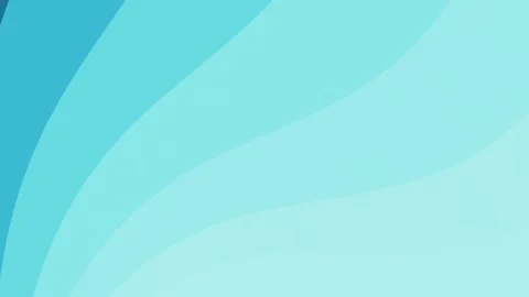 Abstract Blue Wave Background with Minimalist Shapes Video stock 345974396