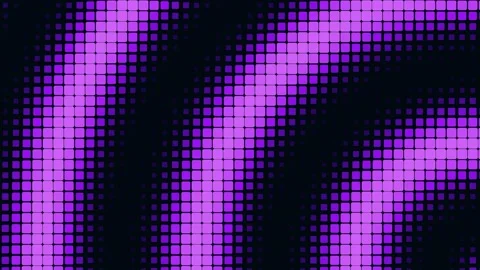 Abstract blue wave equalizer visualizer background loop Stock Footage 336836464