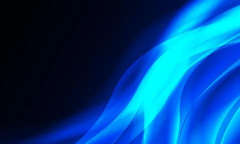 Abstract blue wave flow motion background. shiny light motion. Illustrazione stock