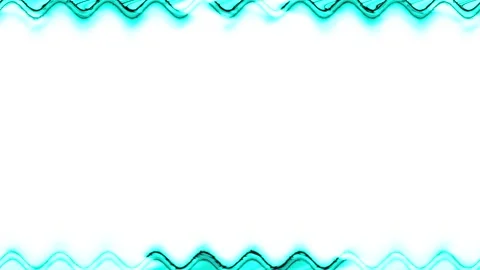 Abstract Blue Wave Frame Stock Footage 284392733