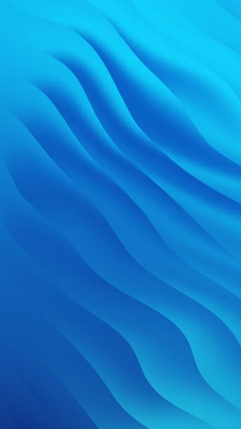 Abstract blue wave gradient flowing background seamless loop. Vertical video Stockbeeldmateriaal 331632306