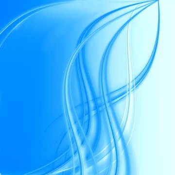 Abstract blue wave Stock Illustration