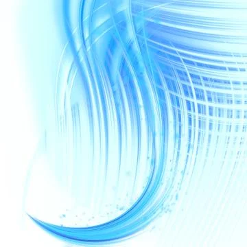 Abstract blue wave Stock Illustration