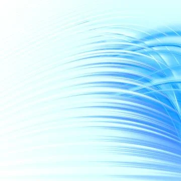 Abstract blue wave Stock Illustration