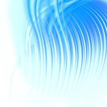 Abstract blue wave Stock Illustration