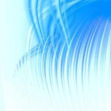 Abstract blue wave Stock Illustration