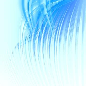 Abstract blue wave Stock Illustration