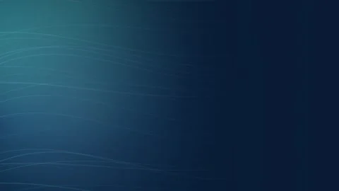 Abstract blue wave lines flowing across dark background with smooth gradien.. Stock-Footage 348169322