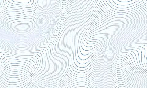 Abstract blue wave lines pattern on white background and texture. Vector ba.. 스톡 일러스트