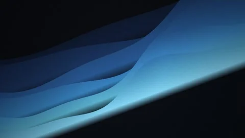 Abstract Blue Wave Motion Background Stock Footage 342544856