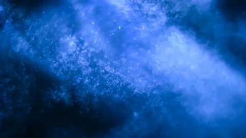 Abstract Blue Wave Particles Background Stock Footage 150740760