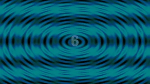 Abstract blue wave pattern animation background loop for modern video project Stock Footage 342093582