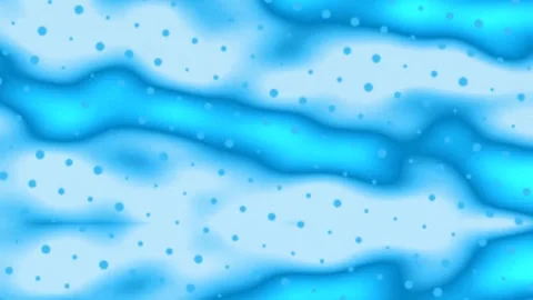 Abstract Blue Wave Patterns Analyzing Flowing Textures in Soft Light Stock Footage 328299023