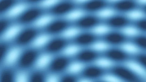 Abstract Blue Wave Patterns in Motion. Stock Footage 328694979