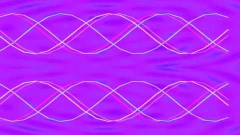Abstract Blue Waveform Patterns: Digital Art, Science, and Technology Concept Stock Footage 331356214