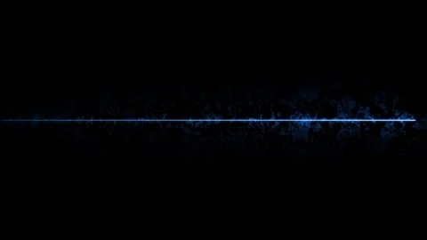 Abstract blue waveform.Blurry abstract audio wave light effect background. .. Stock Footage 310280897