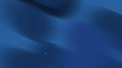 Abstract Blue Waves Background Design Peaceful Serenity Digital Art Deep Bl.. Video stock 293893728