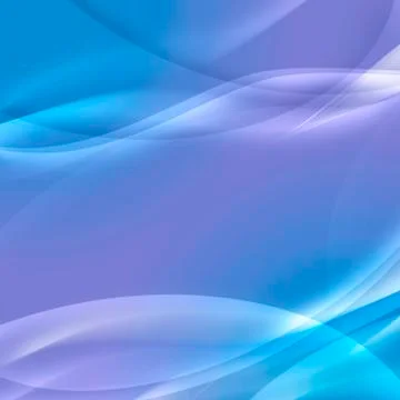 Abstract blue waves background Stock Illustration