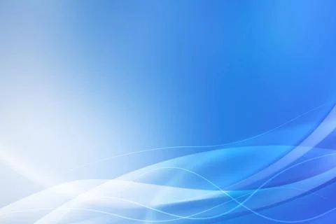 Abstract blue waves background Stock Illustration