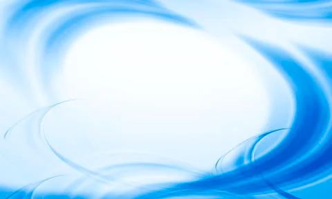 Abstract blue waves background Stock Illustration