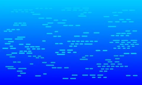 Abstract blue waves background Stock Illustration