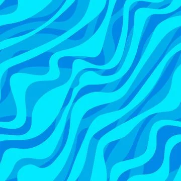 Abstract blue waves creating a soothing, flowing pattern for calming backgr.. Illustrazione stock