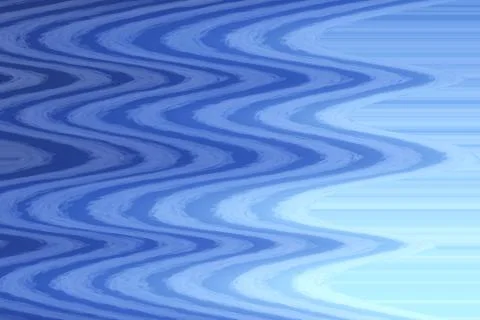 Abstract blue waves curly pattern Stock Illustration