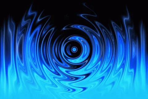 Abstract blue waves flash backgrounds Stock Illustration