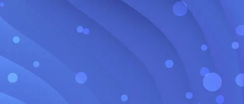 Abstract Blue Waves with Floating Bokeh Particles Motion Background Stock Footage 338186685