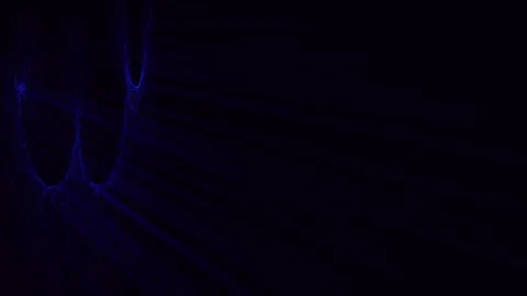 Abstract blue waves Stock Footage 265798841