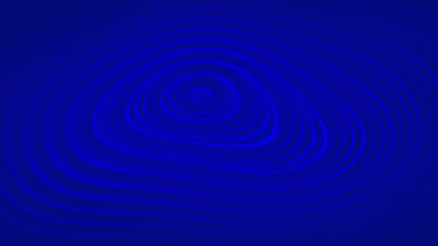Abstract blue waves form hypnotic, swirling patterns layered in depth, creati Stock Footage 315631165