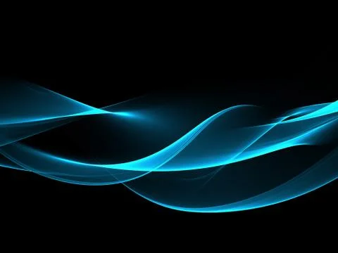 Abstract blue waves modern background 스톡 일러스트