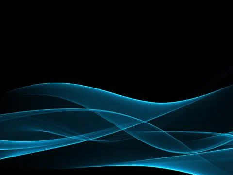 Abstract blue waves modern background 스톡 일러스트