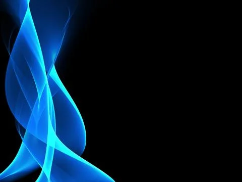 Abstract blue waves modern background 스톡 일러스트