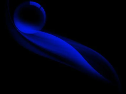 Abstract blue waves modern background Illustrazione stock