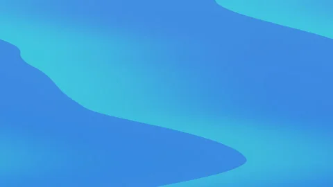 Abstract Blue Waves - Serene Gradient Background Animation. Stock Footage 325019980